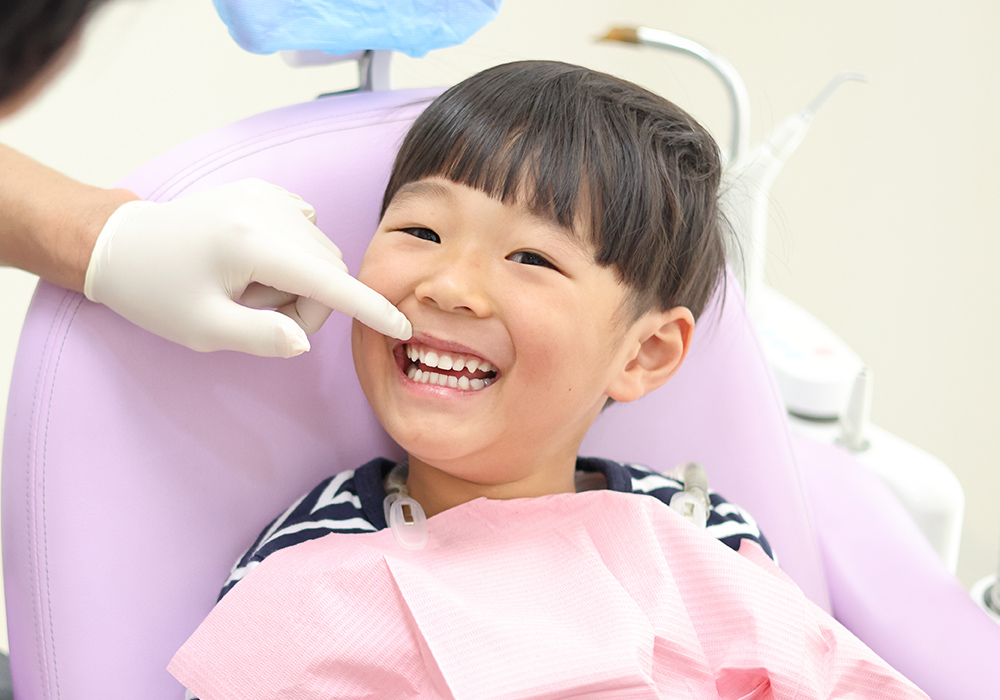 お子さまのお口の健康維持に一緒に取り組みましょう
