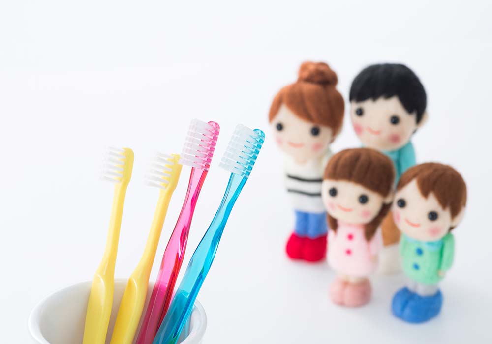 歯ブラシは月1回を目安に交換